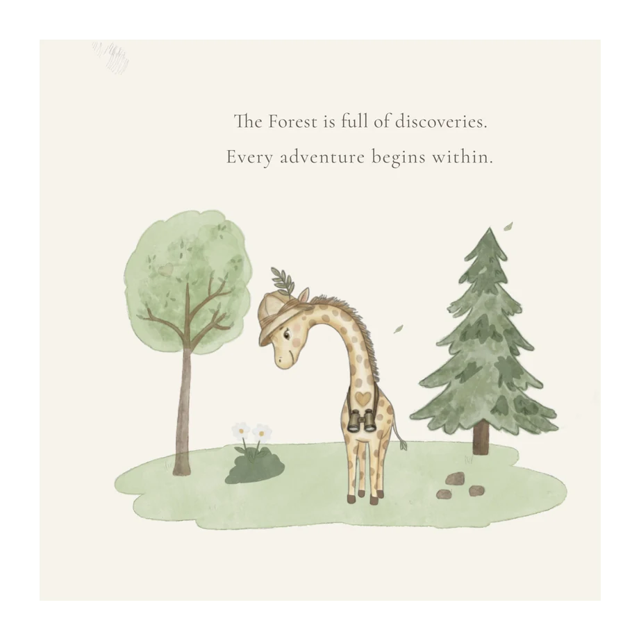 An Adventure in the Forest — back cover
